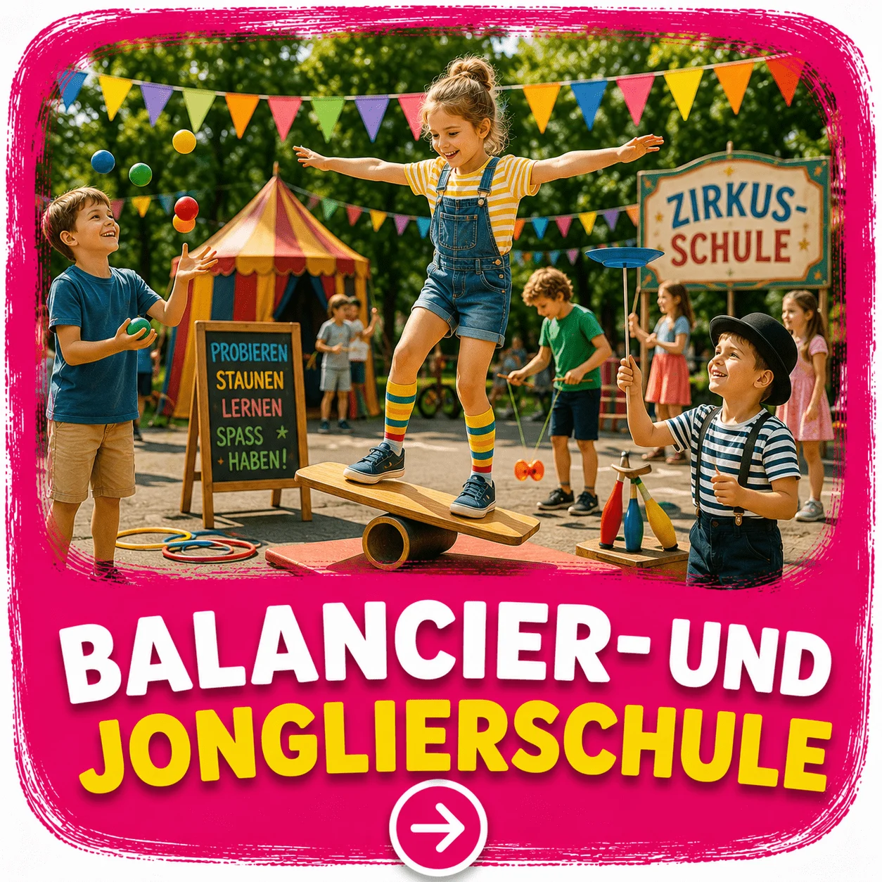 Kinderanimation Dresden 6 jonglierschule Dresden