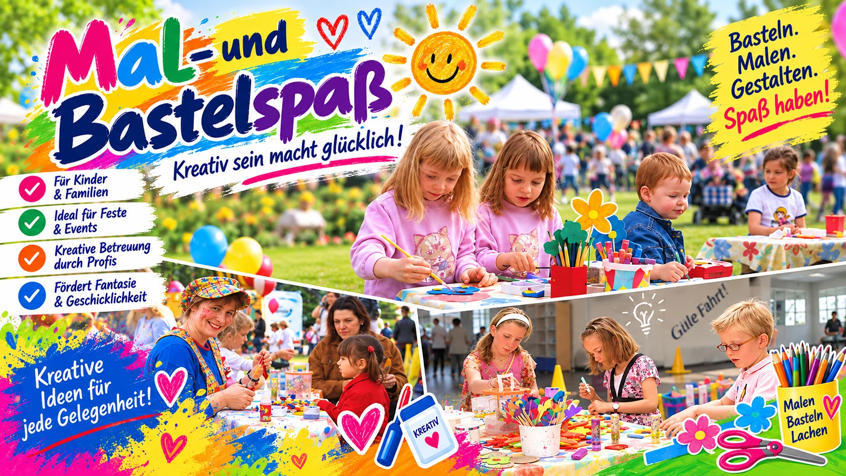 Kreativer Mal- & Bastelspaß 3 Kreativer Mal- & Bastelspaß