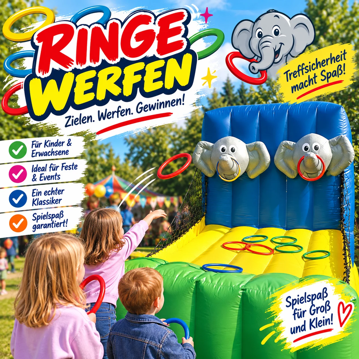 Jumbo-Ringewerfen 11 Jumbo-Ringewerfen