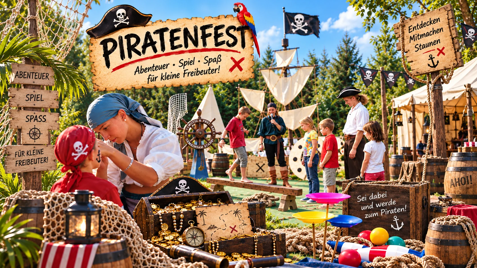 Piratenanimation für Kinder 10 Piratenanimation für Kinder