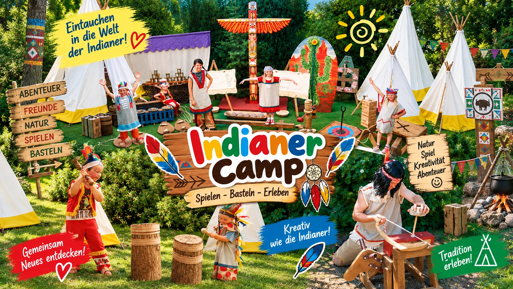 Indianerfest für Kinder 11 Indianerfest für Kinder