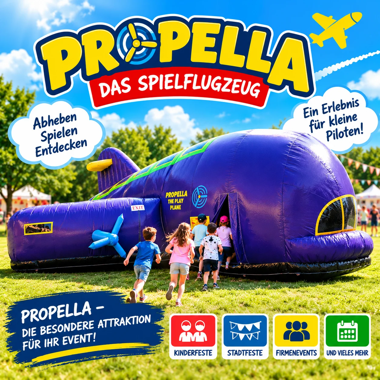 Flugzeug Propella 9 Flugzeug Propella