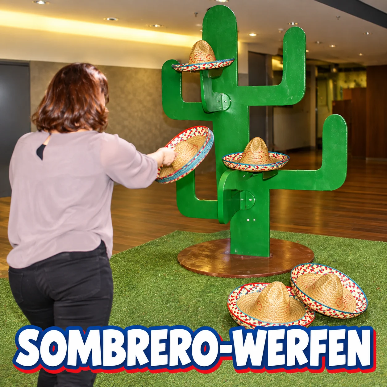 Sombrero-Zielwerfen