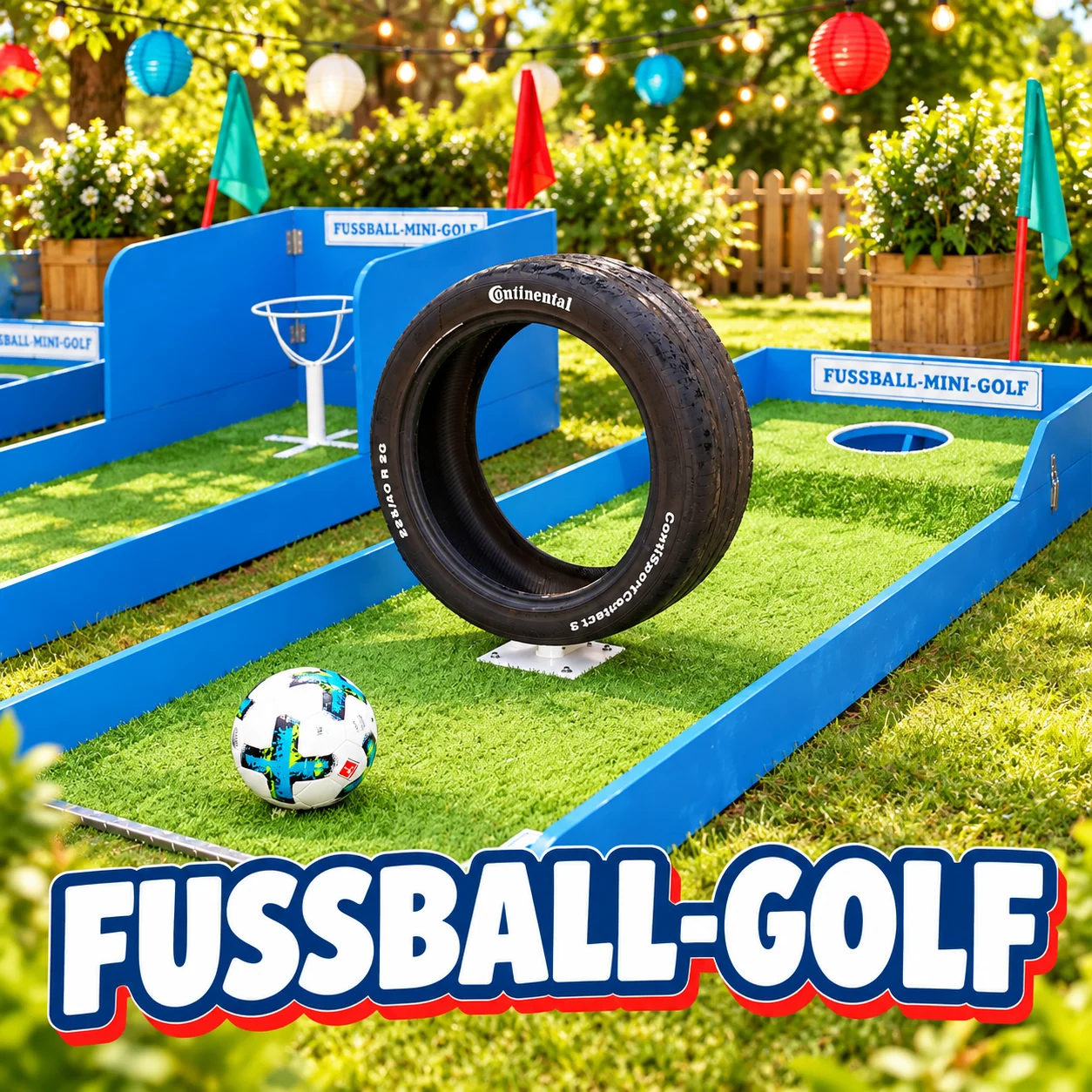 fussball mini golf
